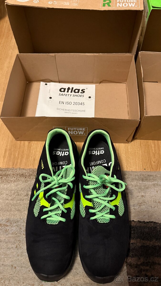 Nová německá pracovní obuv Atlas vel. 44 - 2