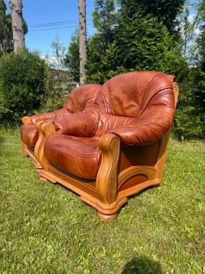 Kožená sedací souprava (3+1+1) - 2