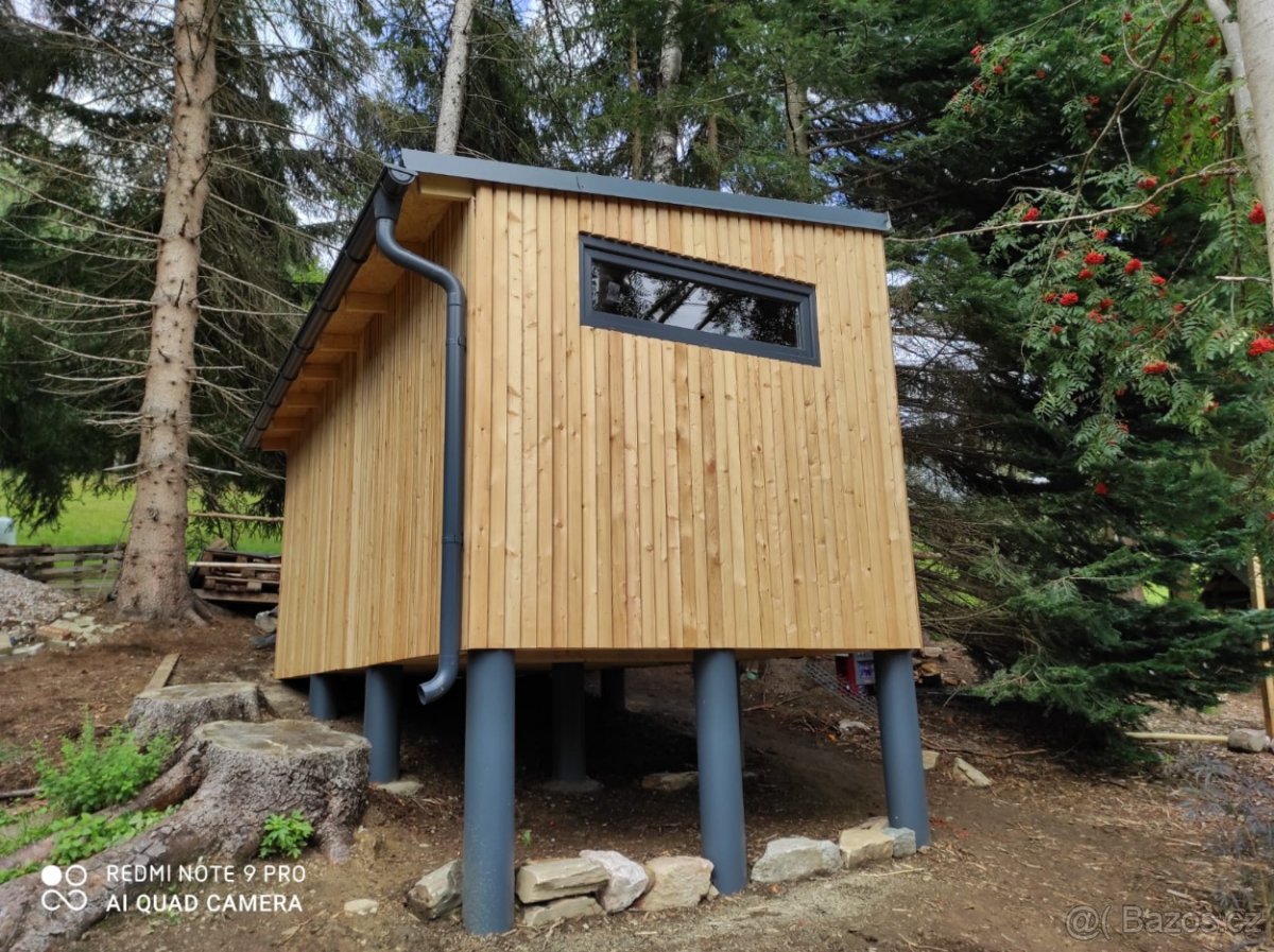 Zahradní domek Rhombus modřín sibiřský - 2