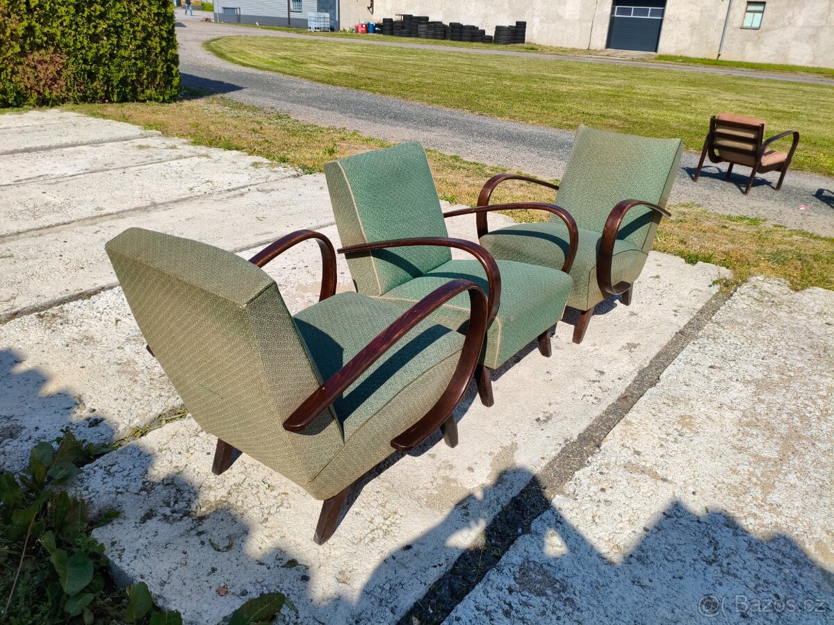 Halabala 3x křesla (kanady) - 2