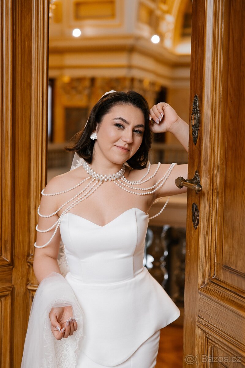 Svatebni saty velikost 38 - 2