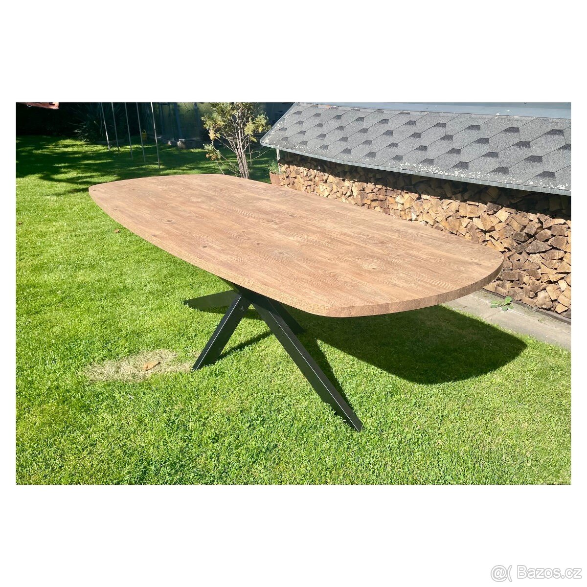 Jídelní stůl, kovové podnoží - Pavarotti 210 cm - 2