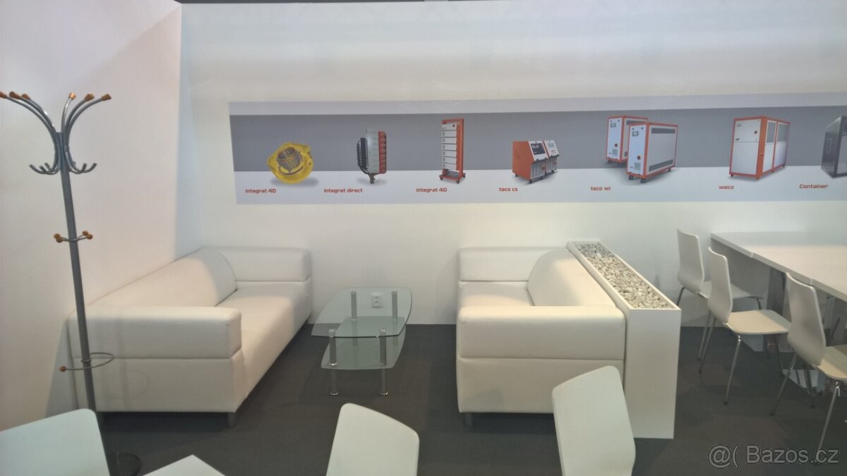 Sedačka KLIPPAN bílá, dvojsedačka - 2