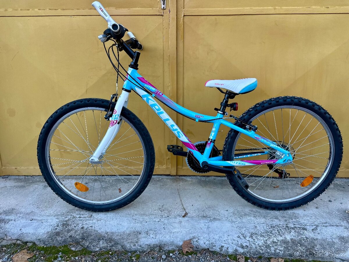 Kellys Kitter 30 dětské kolo velikost 24 s otočným řazením - 2