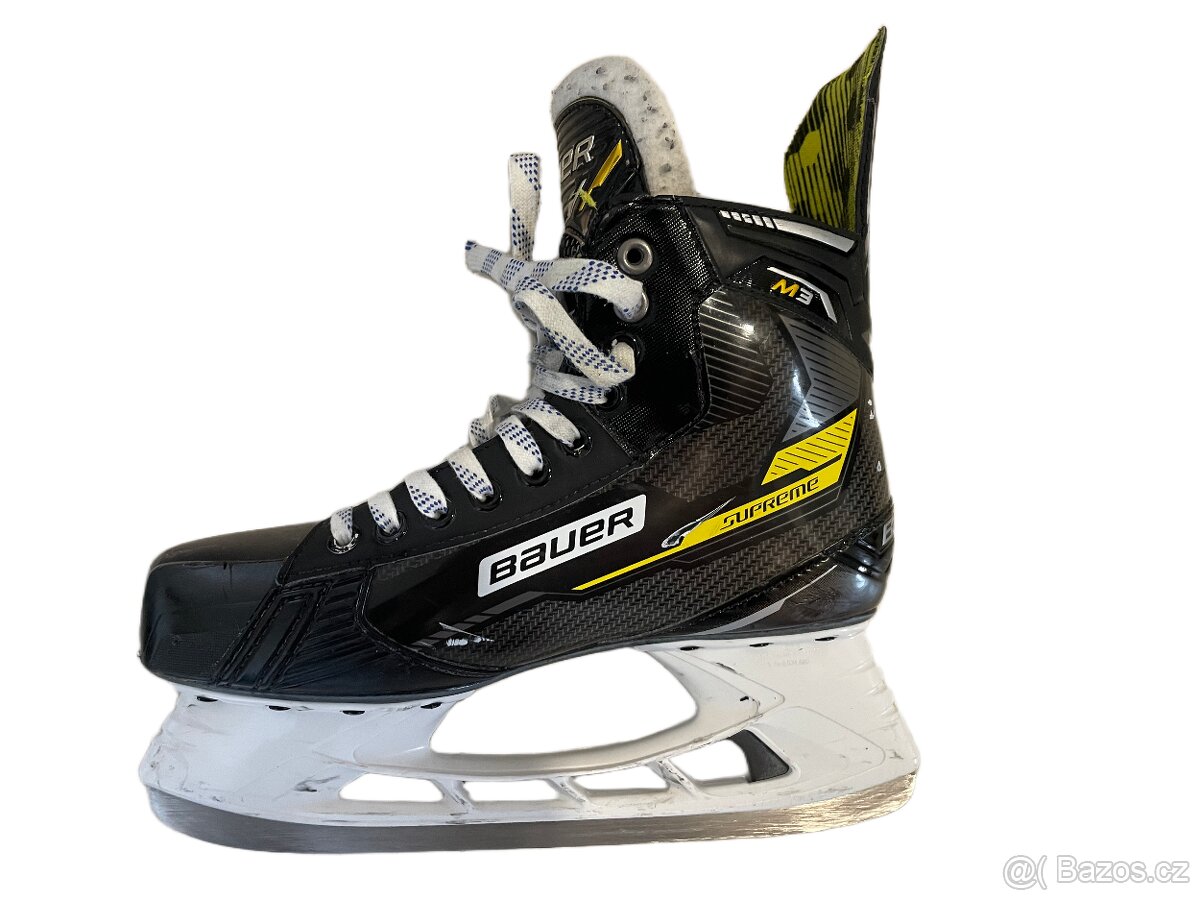 Hokejové brusle Bauer Supreme M3 SR US7.5 + náhradní nože - 2