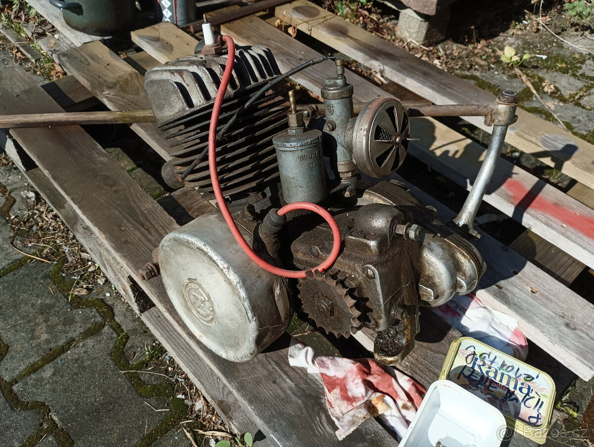 ČZ 175 motor 1938 - 2