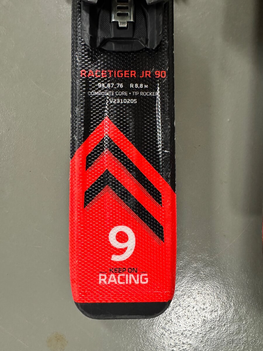 Dětské lyže Völk race tiger, délka 90cm s vázáním - 2