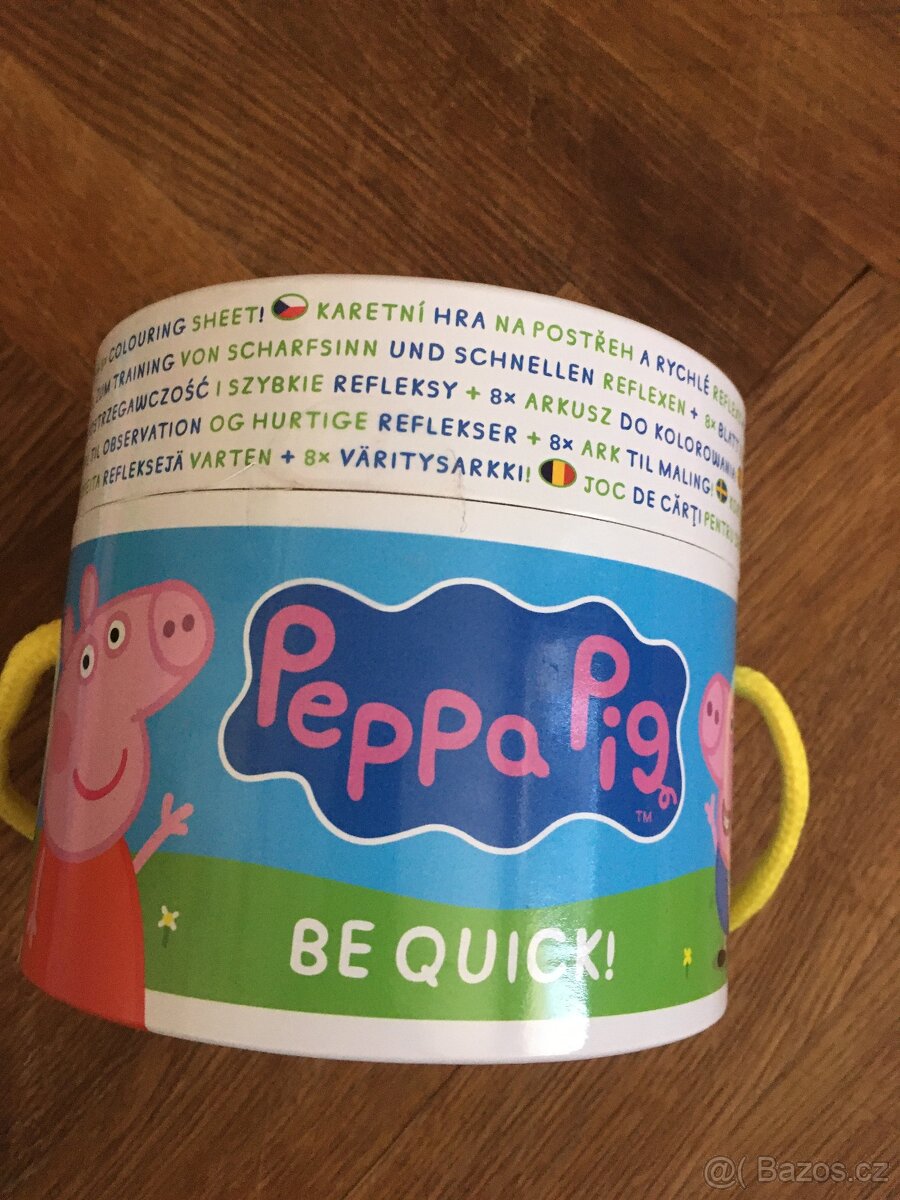 Prasátko Pepa - Peppa pig - dobble - nové - 2