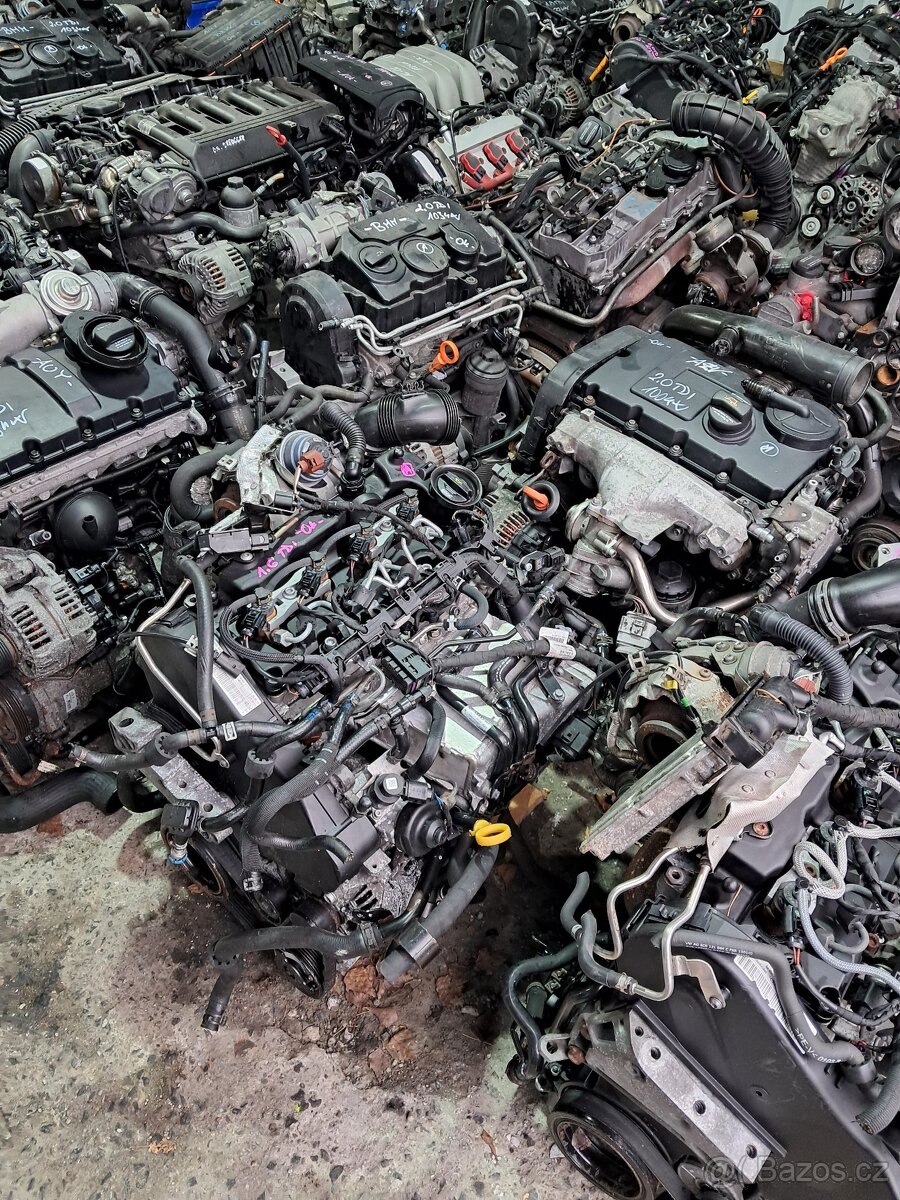 Motor 1,6 TDI 77kw Typ: CLH kompletni super stav - 2