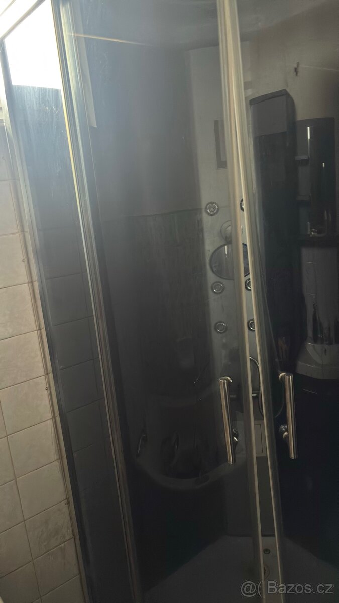 Sprchový masážní box 80×80 cm s reproduktorem - 2