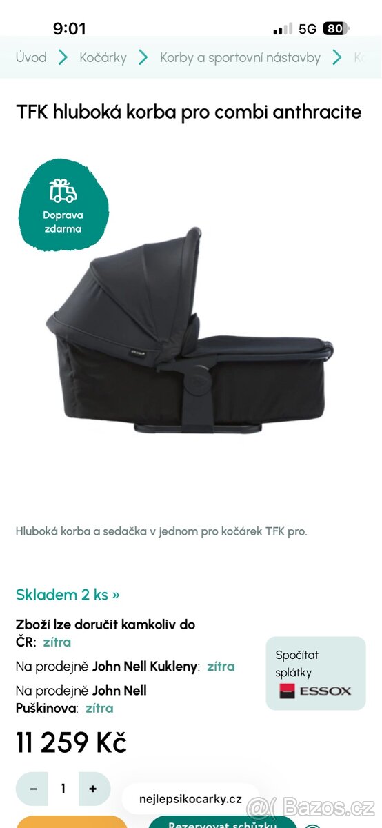 TFK Mono 2 + korbička PRO - 2