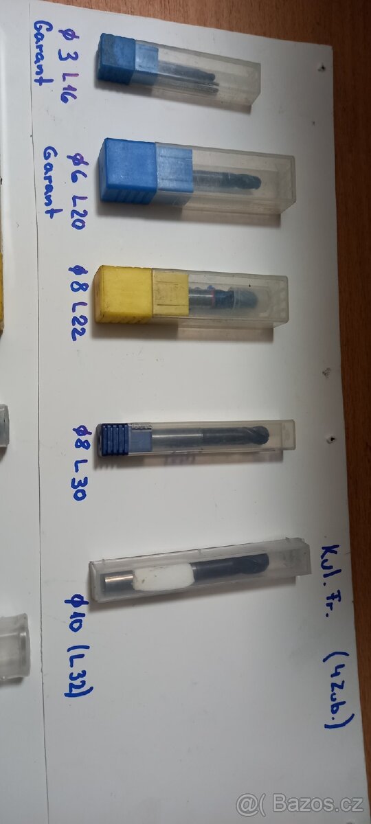 Tvrdokovova kulova fréza 4břita Garant Atorn - 2