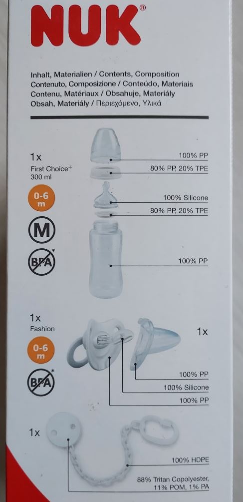 Dárková sada pro miminko NUK - limited edition - NOVÁ - 2