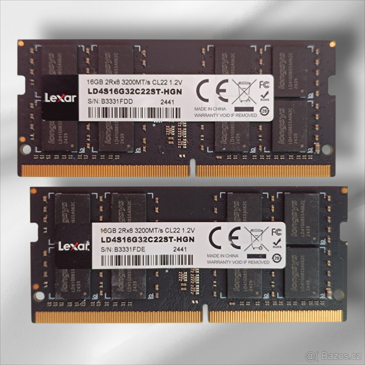 Paměť RAM 16GB DDR4 SO-DIMM - 2