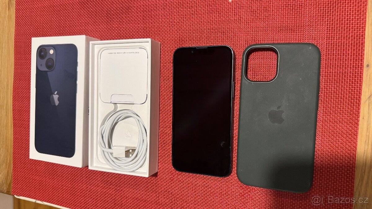 IPhone 13mini 128gb tmavemodry, top stav - 2