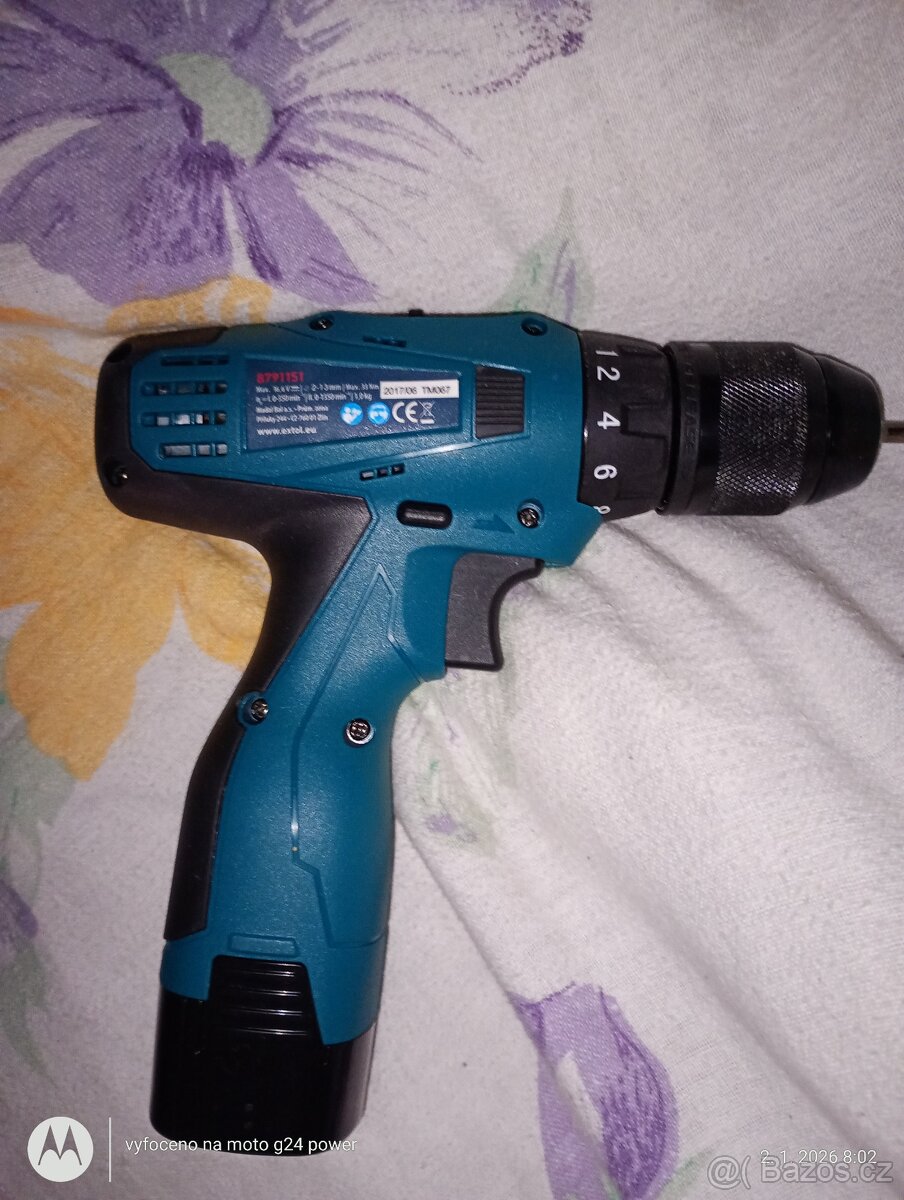 Extol vrtačka+utahovák nové - 2