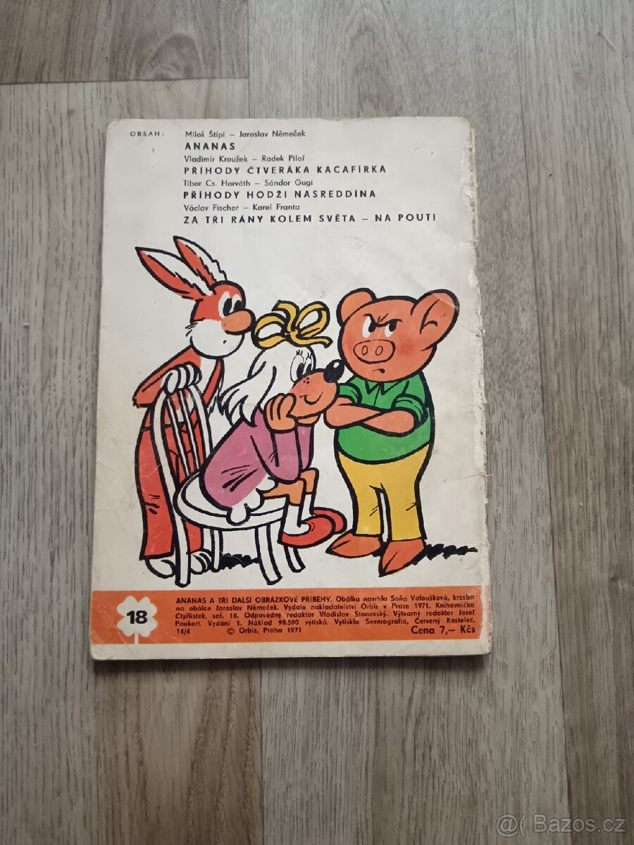 Časopis čtyřlístek - 2