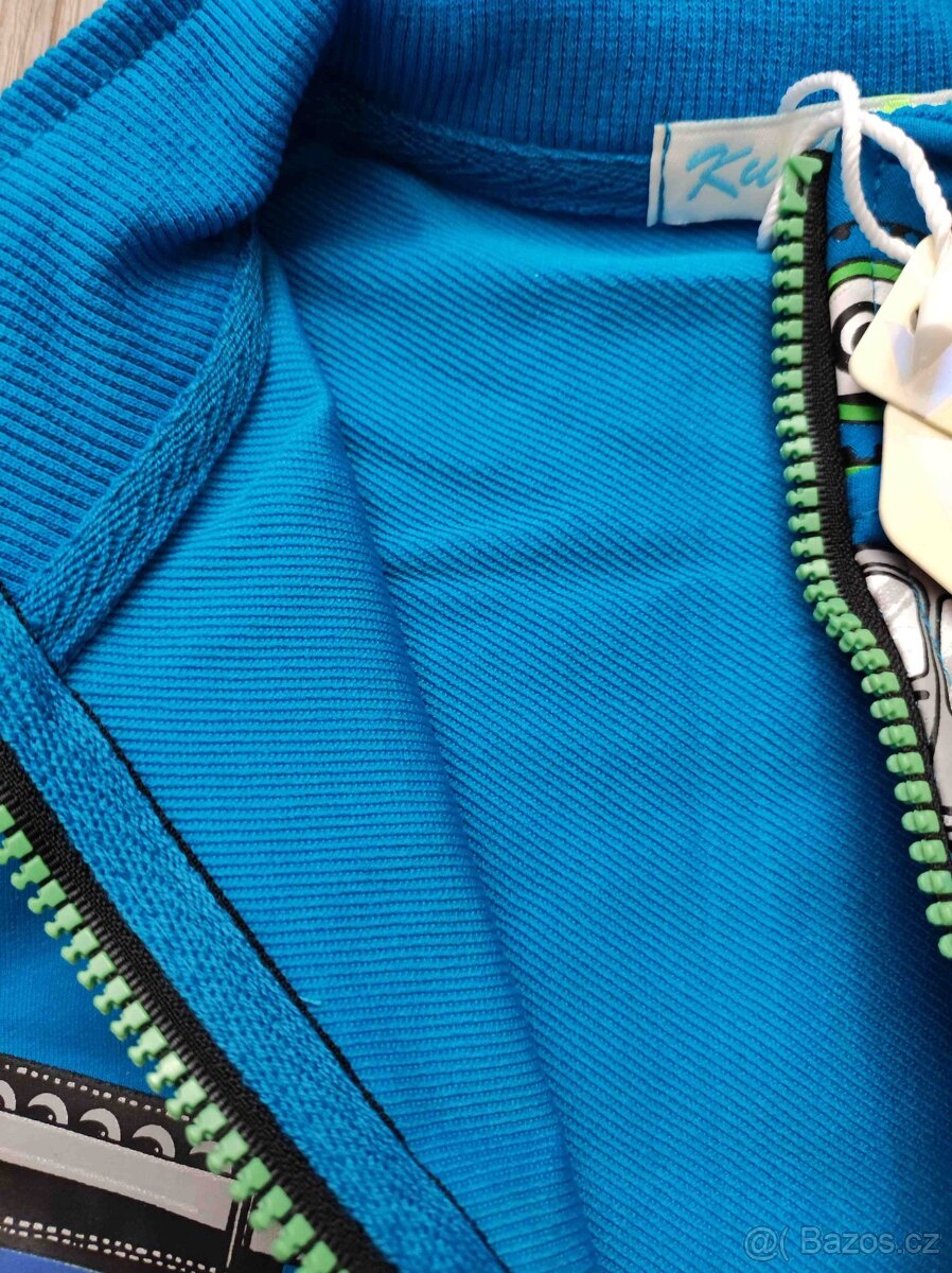 Chlapecká mikina slabá bagr traktor nová - 2