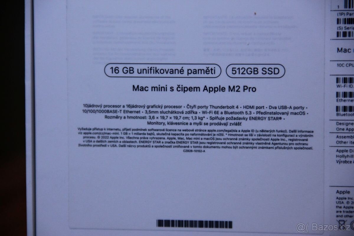 Apple Mac mini M2 Pro 10core, 16GB/512GB - 2