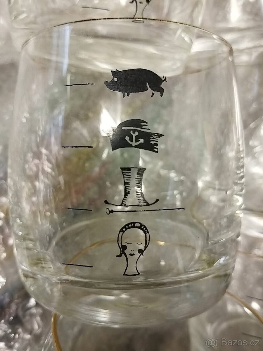 Skleničky na likér - 2