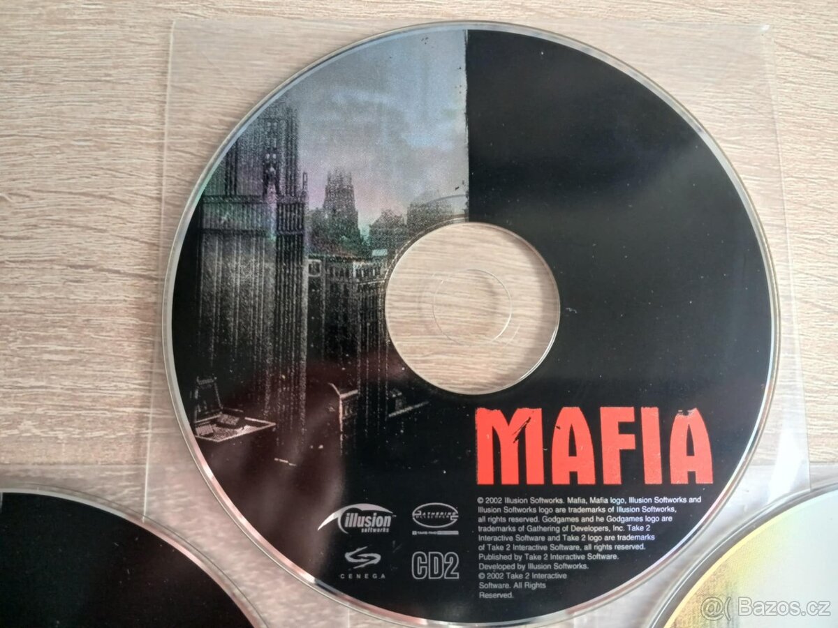 Pc hra Mafia 1 CZ původní CD 2002 BIG BOX - 2
