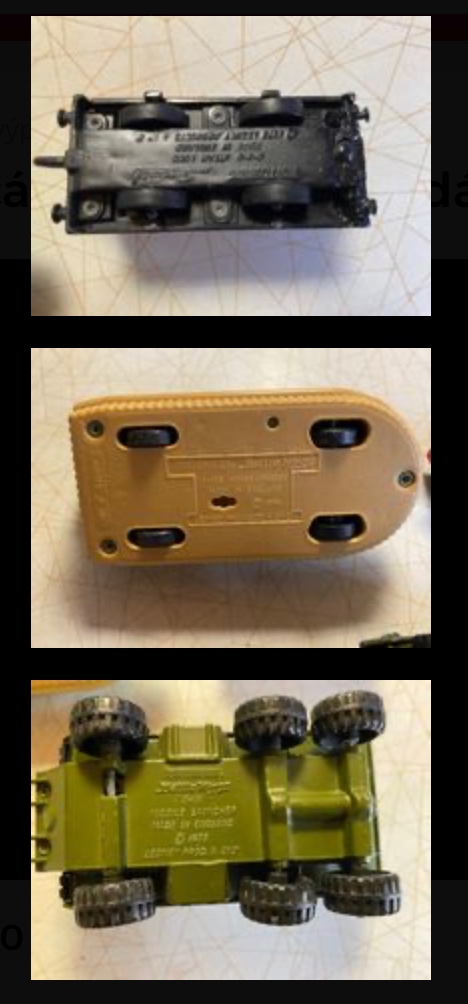 Angličáky Matchbox - 2