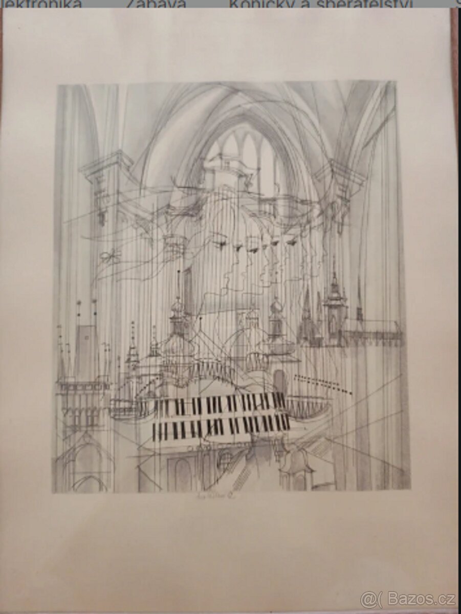 Karel Beneš 50x38 cm - 2