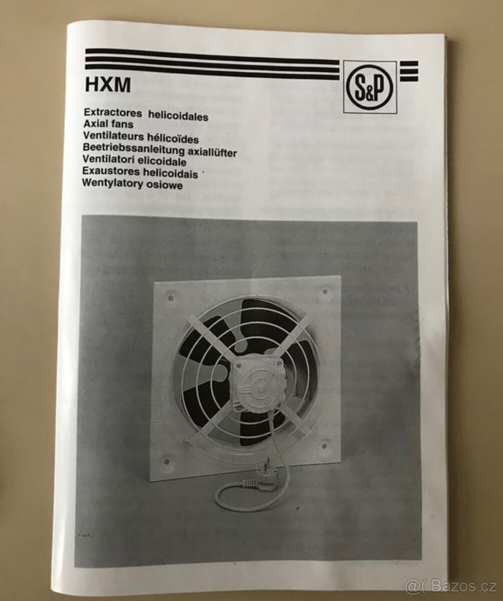 Ventilator spanelske znacky Soler&Palau,novy - 2