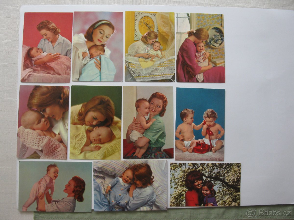 Retro dětské pohlednice - 2