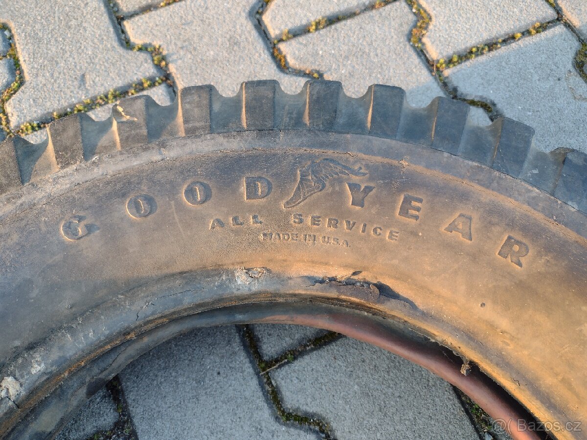 US originál WW2 pneumatika Jeep Willys, Ford GPW - rarita - 2