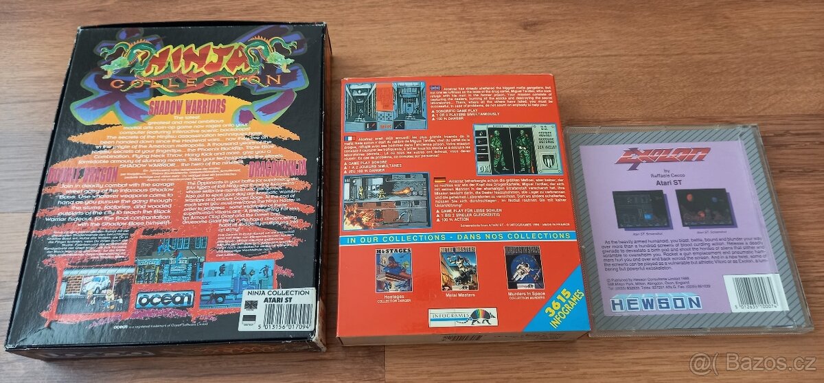 Alcatraz, Exolon, Ninja Collection (Atari ST) - 2