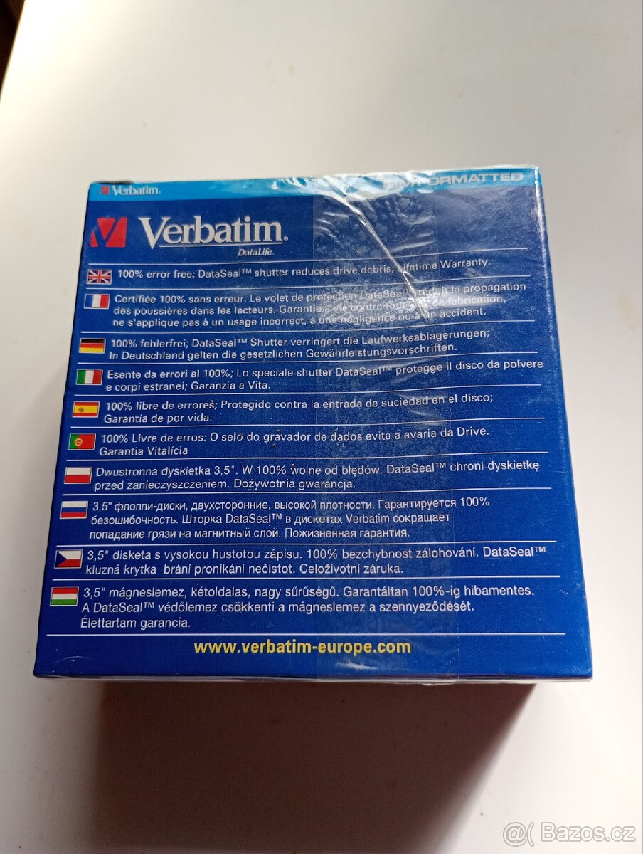 Diskety Verbatim MF2HD - 2