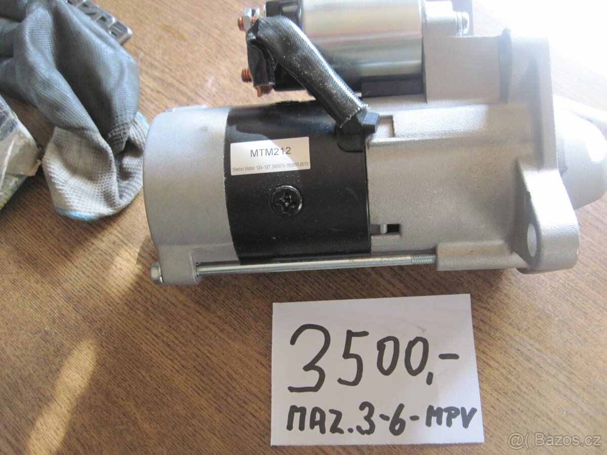 Mazda3-6 nový starter za 2500 kč - 2