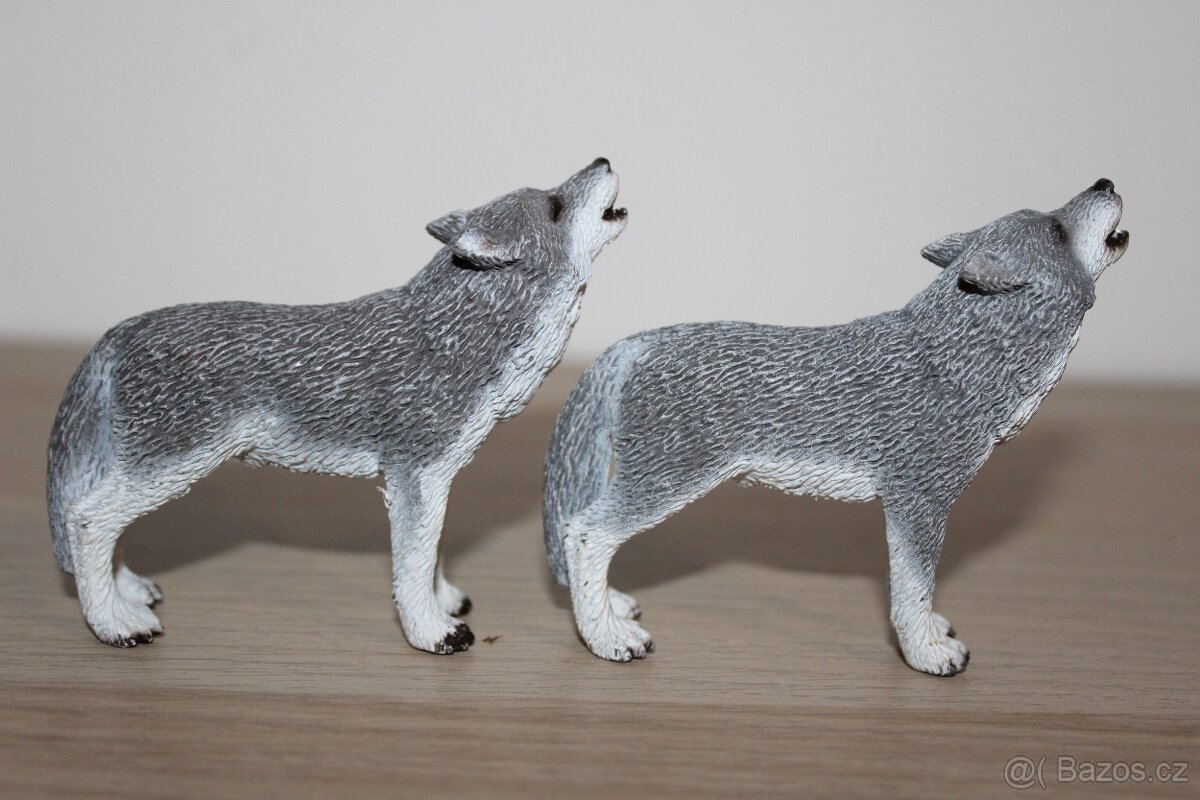 Vlk vyjící Schleich - 2