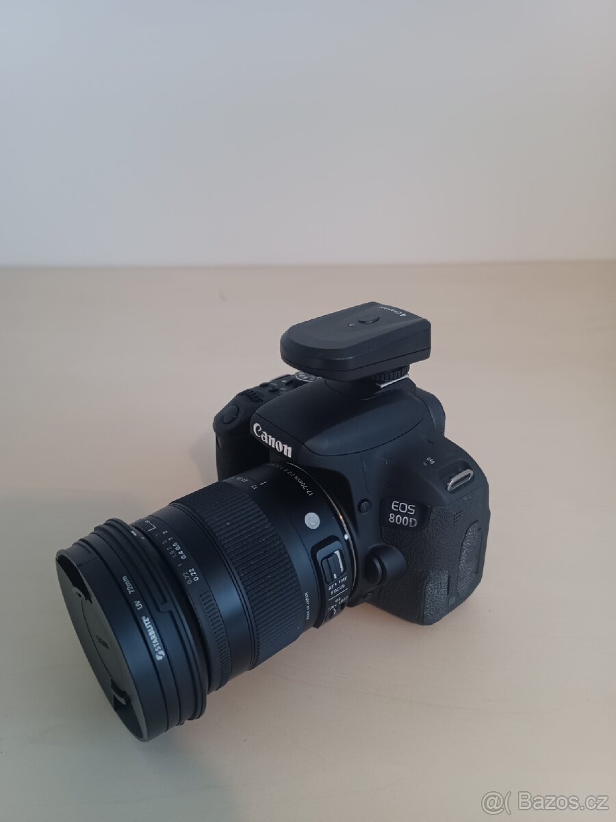 Prodej Canon EOS 800 d + svetla - 2