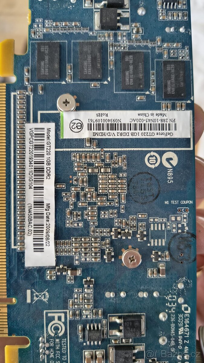 Grafická karta HP NVIDIA GEFORCE GT 220 1GB - 2