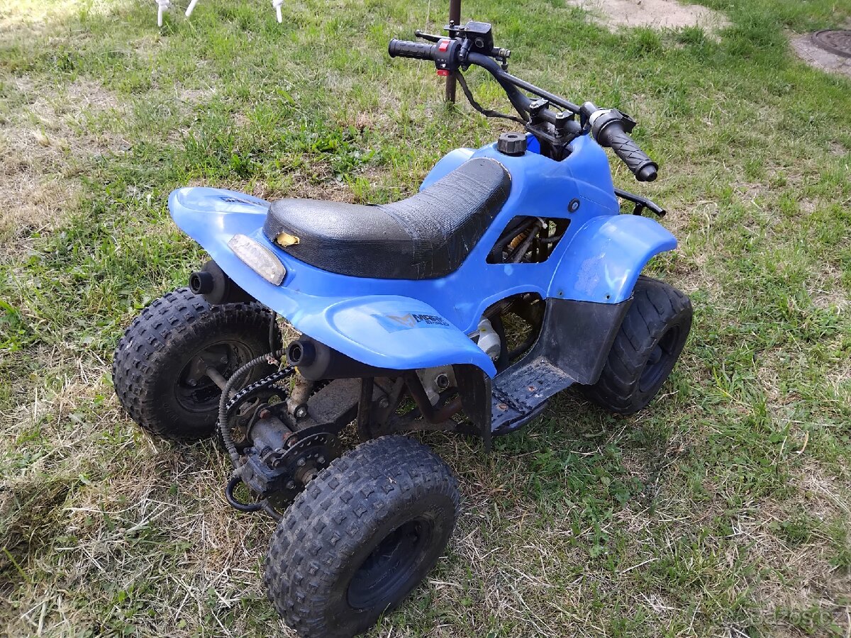 Prodám čtyřkolku 110cm vyčistit karburator ???