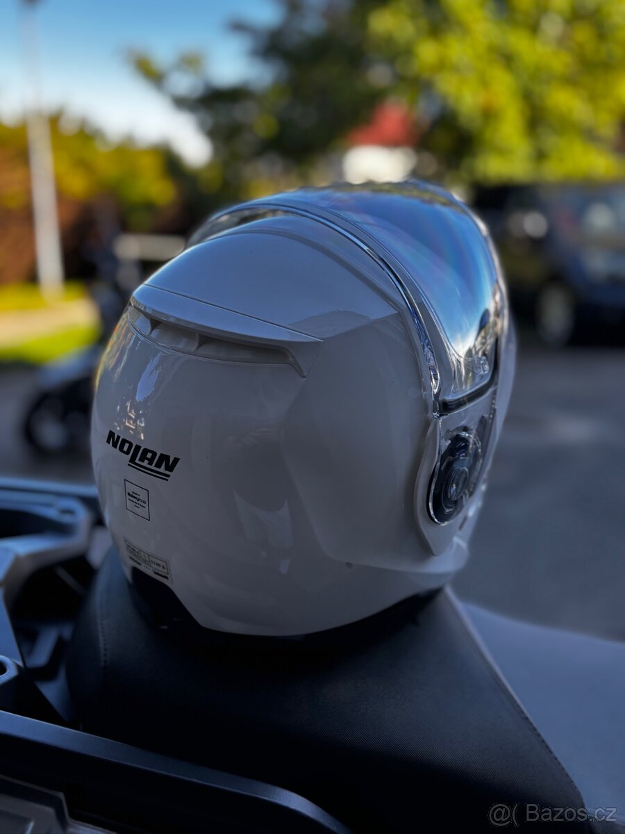 Nová helma Nolan N100-5 L bílá - 2