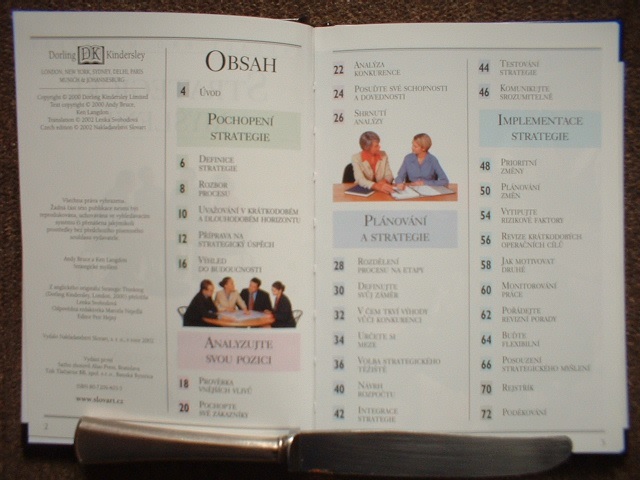 Kniha Strategické myšlení Bruce & Landgon - 2