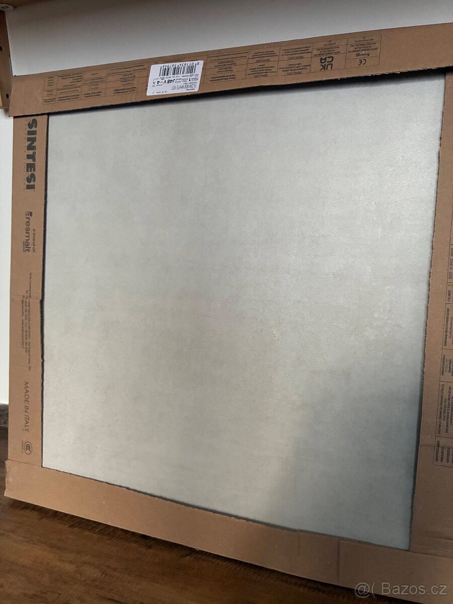 3 balení dlažby Sintesi Flow White, 59,5 × 59,5 cm - 2