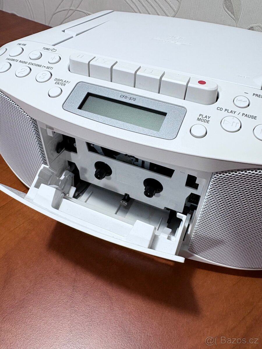 Sony CFD-S70 – rádio, CD přehrávač + kazeta, TOP stav - 2