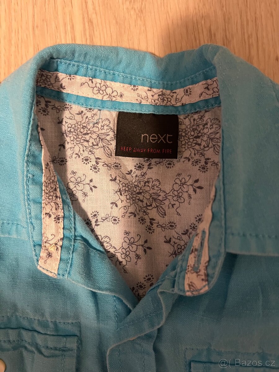 Letní dětská košile Next kraťasy Lupilu 98/104 - 2