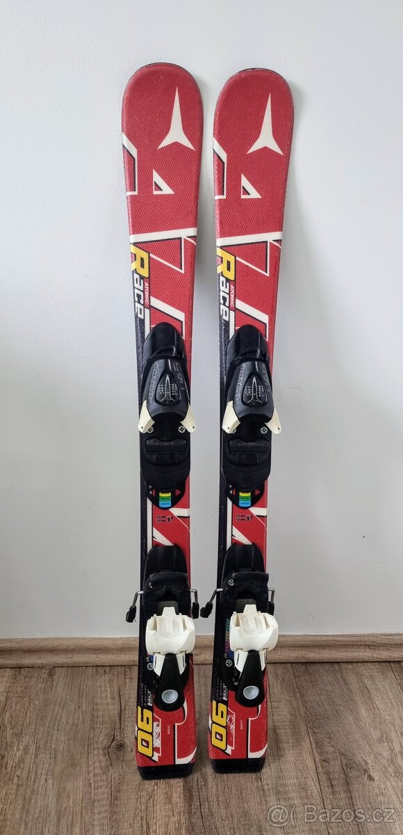 Dětský lyžařský set – lyže Atomic Race 90cm + boty Rossignol - 2
