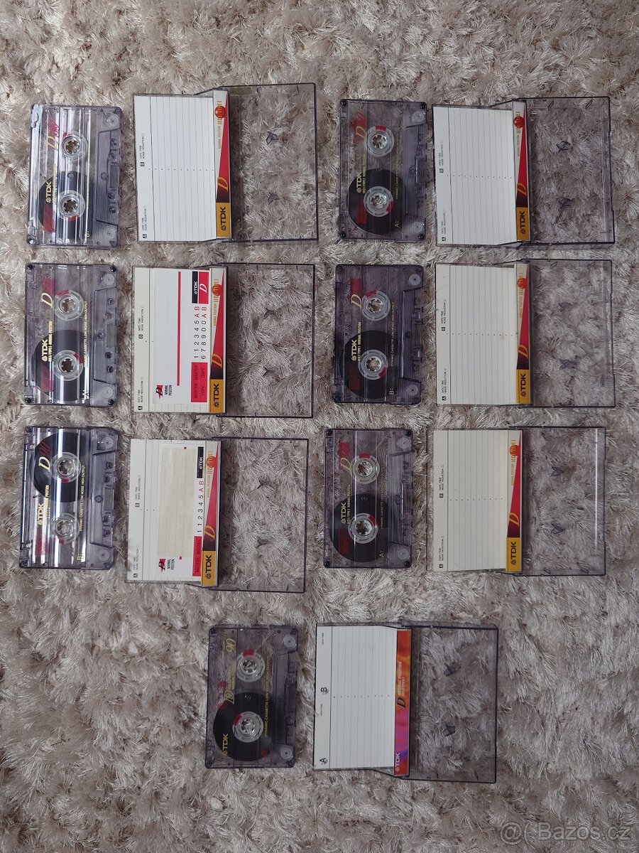 Audio kazety TDK - D - 2