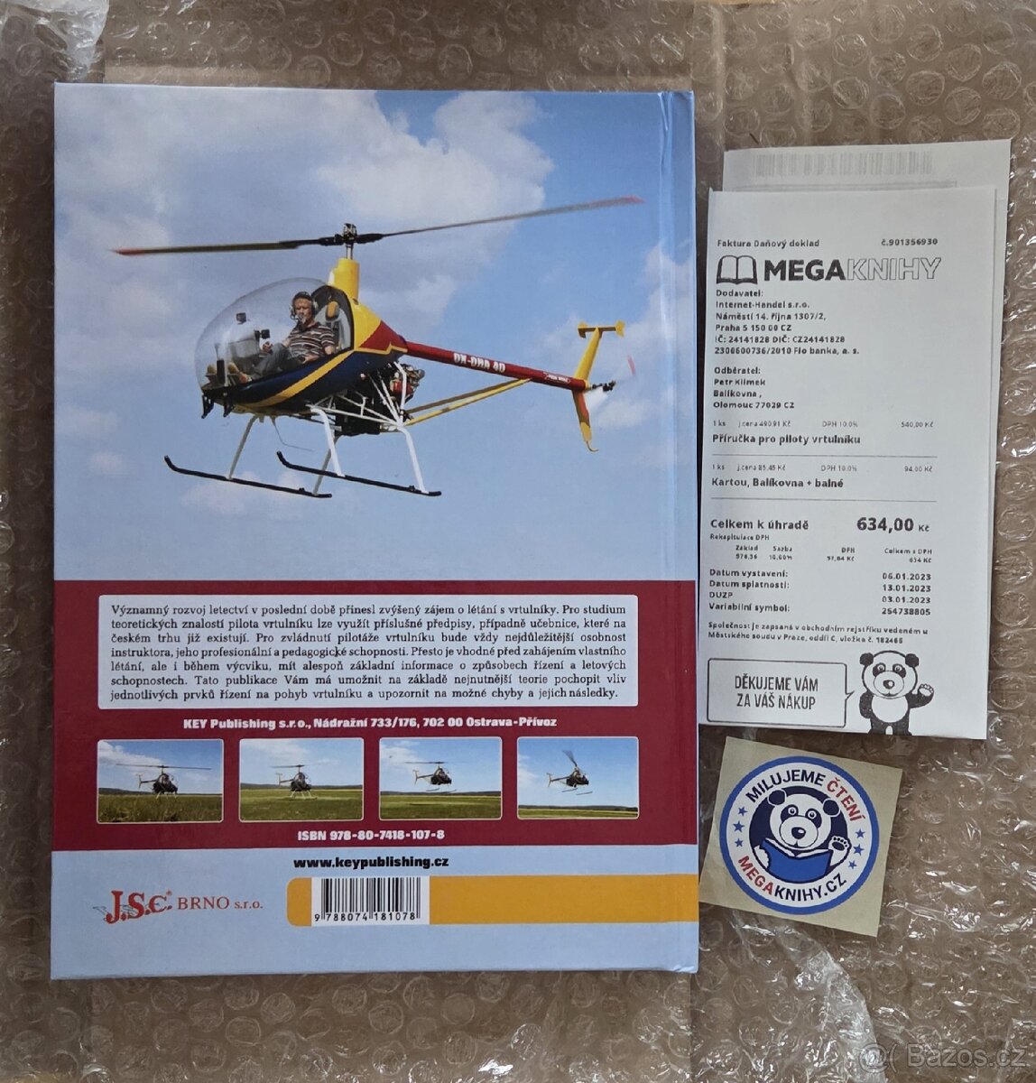 Kniha Příručka pro piloty vrtulníku - 2