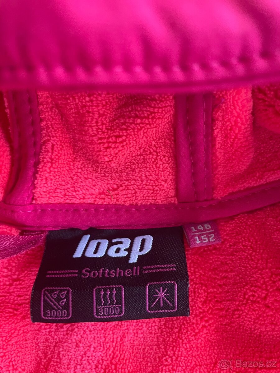 Kabát softsheelový LOAP dívčí 146-152cm - 2