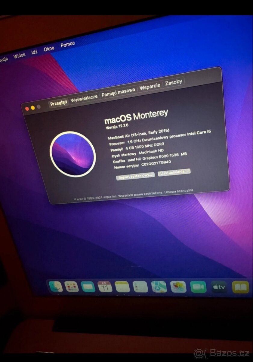 MacBook Air 13-calowy (začátek roku 2015) - 2