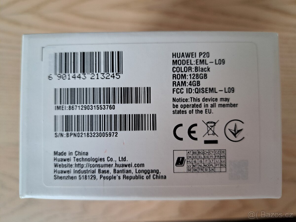 Huawei P20 EM-L09 - 2