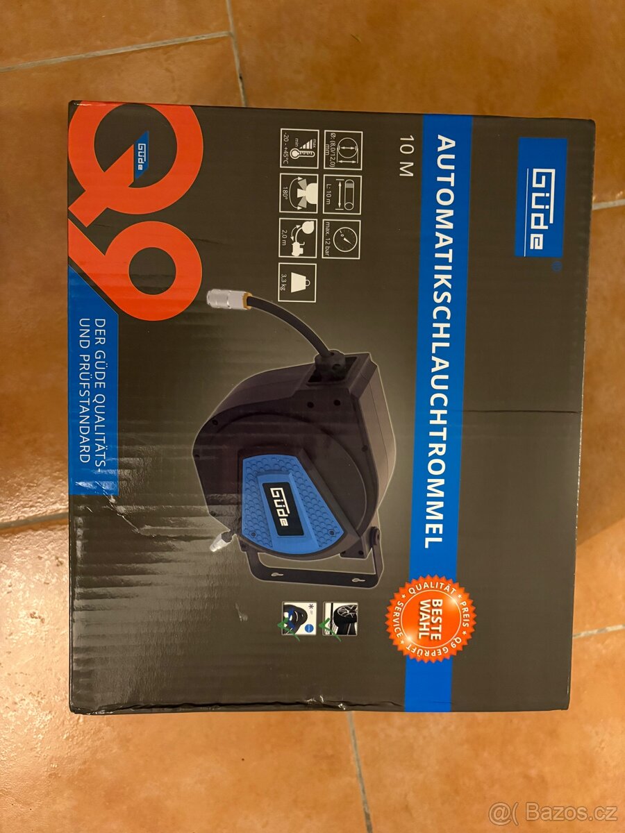 GÜDE 2883 samonavíjecí hadicový buben 10 m - 2