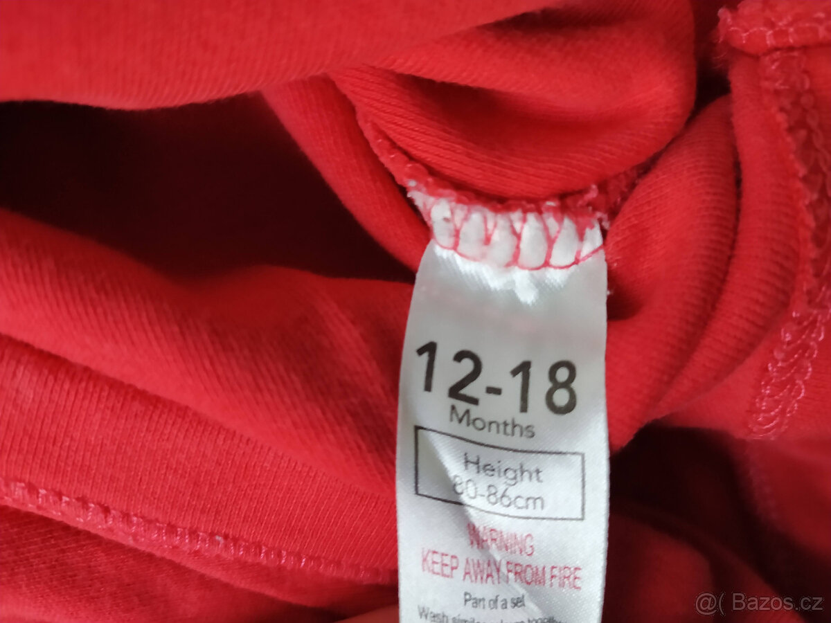 Dětské body vel. 12-18 m - 2